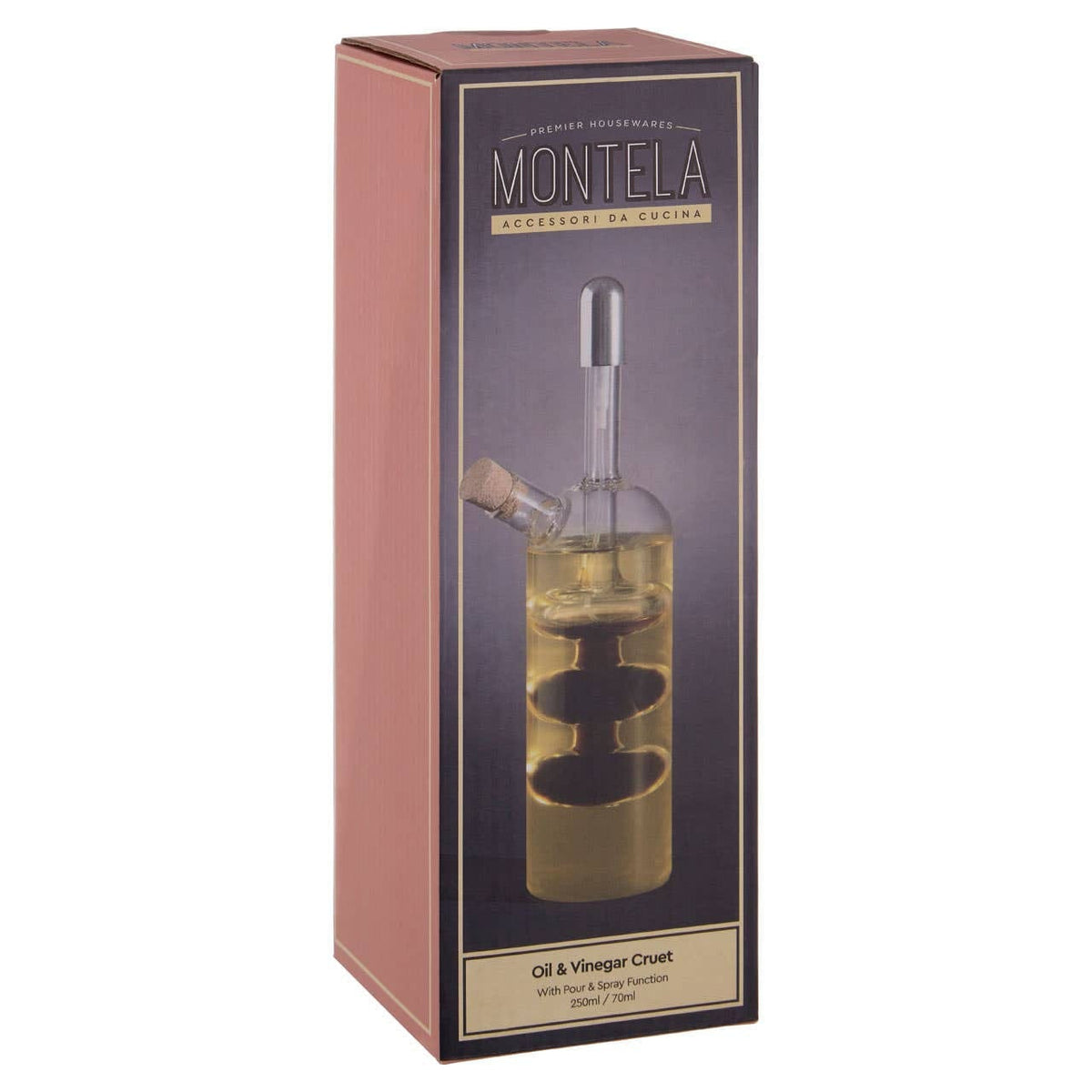 Hamilton Interiors Accessories Montela Oil and Vinegar Pourer with Spray House of Isabella UK