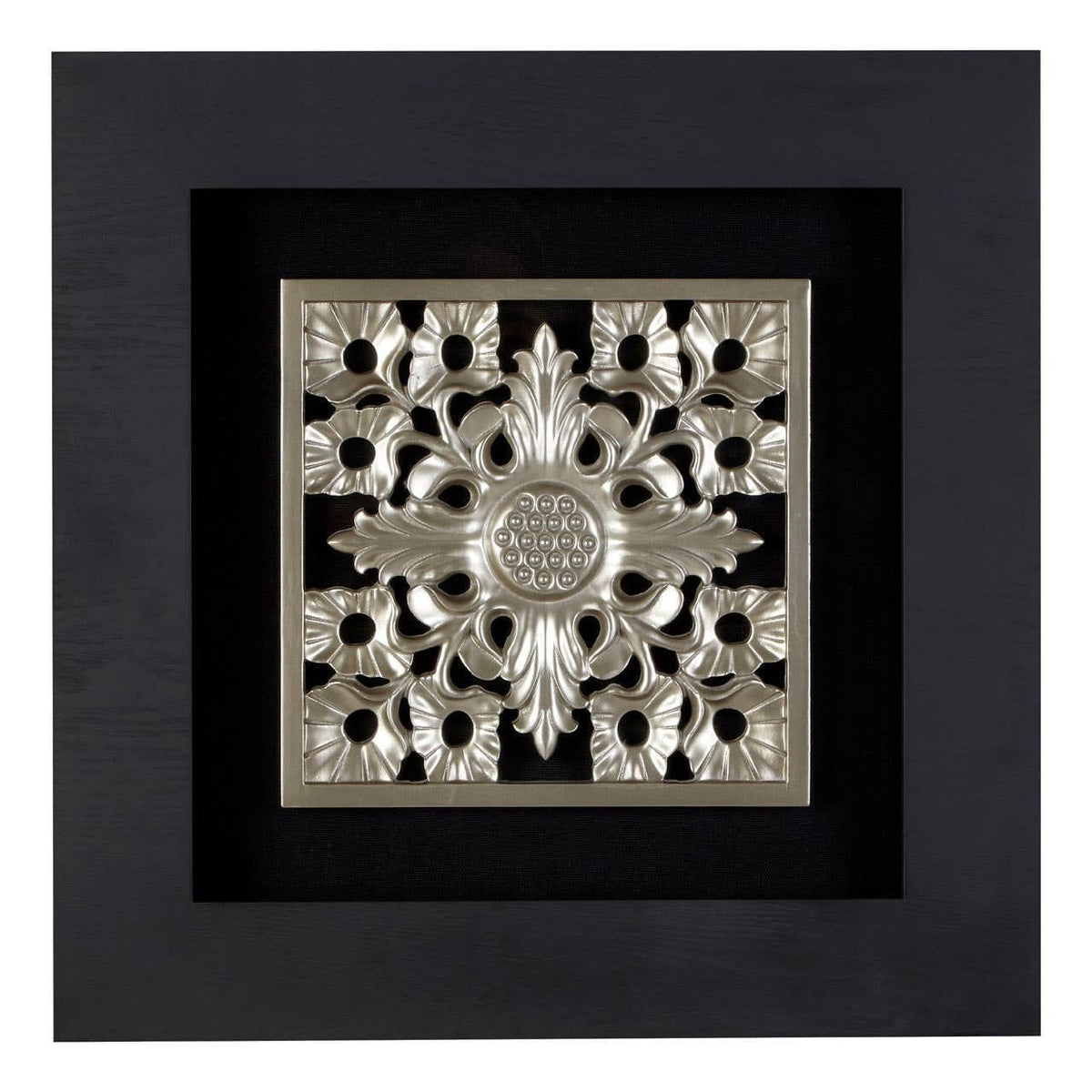 Hamilton Interiors Accessories Nason Framed Filigree Carving Wall Art House of Isabella UK