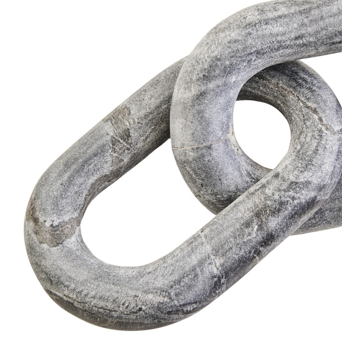 Hamilton Interiors Accessories Nason Grey Marble Three Link Chain House of Isabella UK