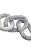 Hamilton Interiors Accessories Nason Grey Marble Three Link Chain House of Isabella UK
