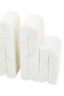 Hamilton Interiors Accessories Nason Set Of 2 White Marble Bookends House of Isabella UK