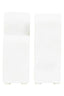 Hamilton Interiors Accessories Nason Set Of 2 White Marble Bookends House of Isabella UK