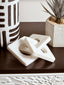 Hamilton Interiors Accessories Nason White Marble Three Link Chain House of Isabella UK