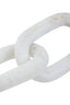 Hamilton Interiors Accessories Nason White Marble Three Link Chain Sculpture House of Isabella UK