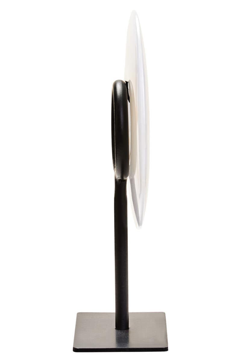 Hamilton Interiors Accessories Oleena Extra Small Round Dia 15cm Onyx Disc Sculpture House of Isabella UK