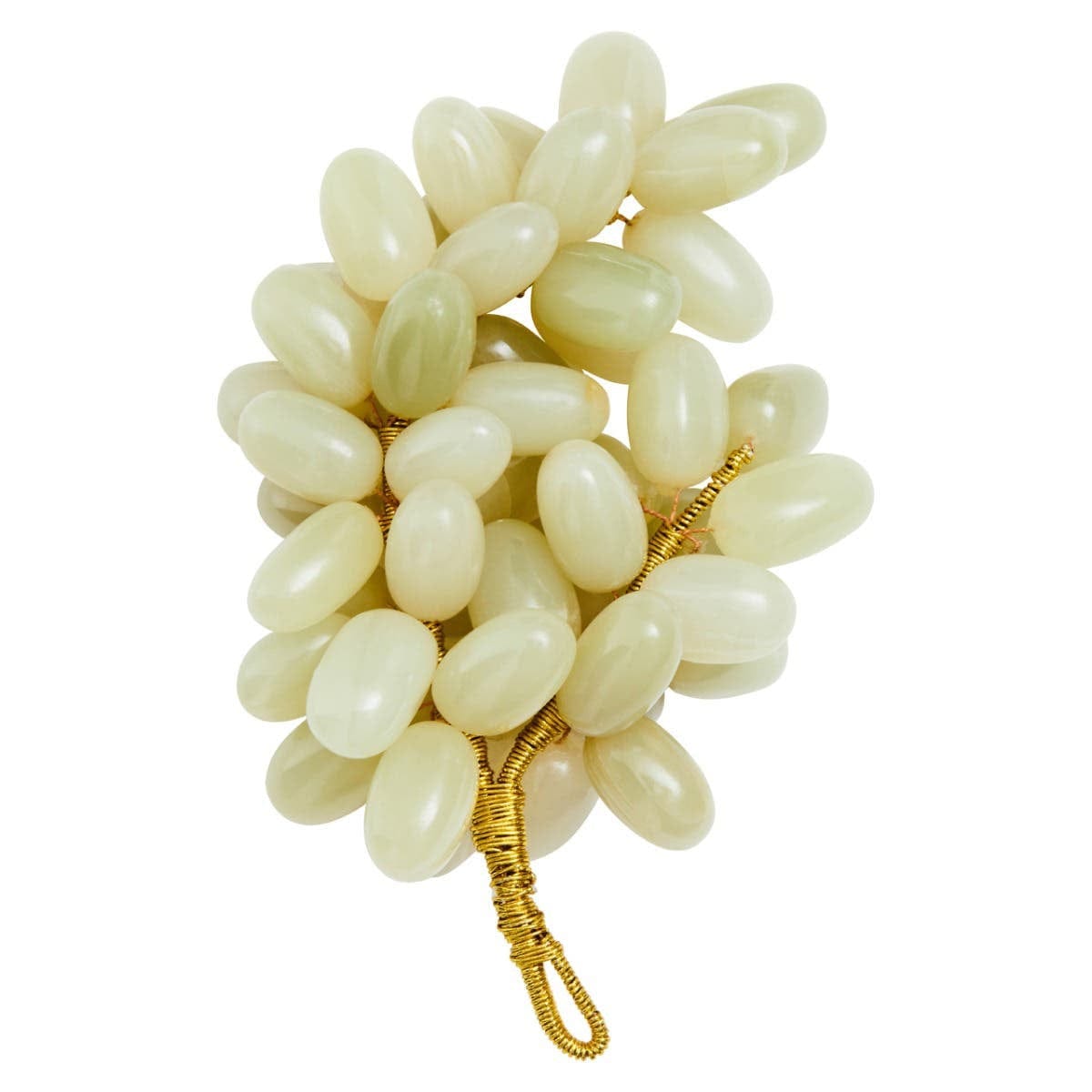 Hamilton Interiors Accessories Oleena Green Onyx Decorative Grapes House of Isabella UK