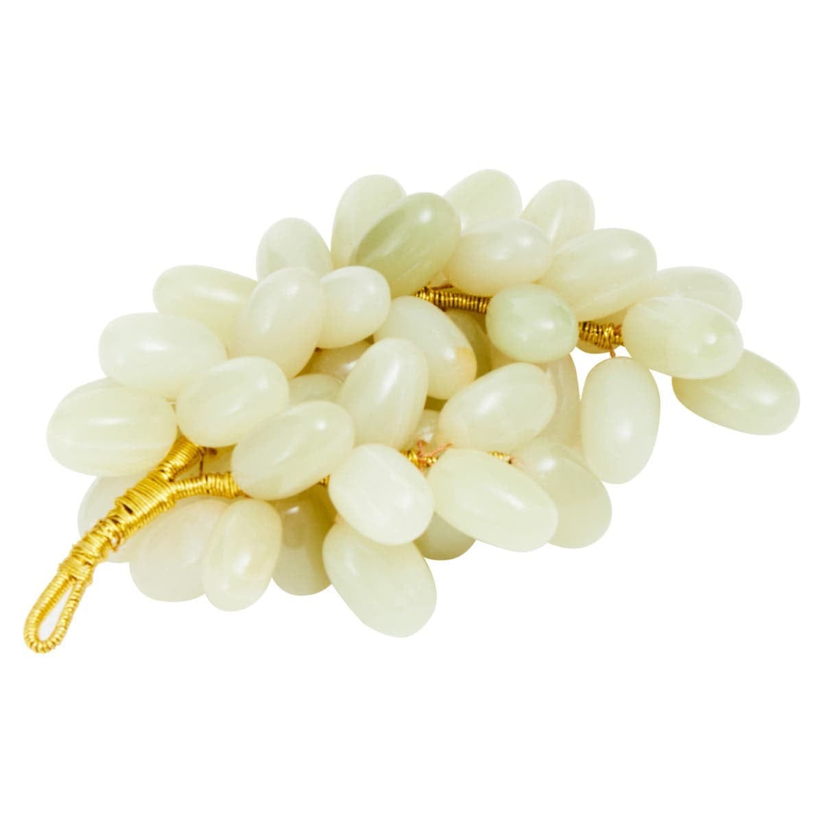 Hamilton Interiors Accessories Oleena Green Onyx Decorative Grapes House of Isabella UK