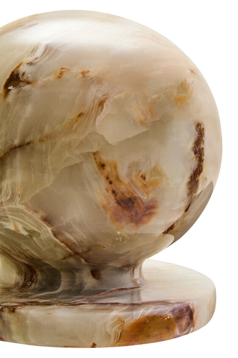 Hamilton Interiors Accessories Oleena Onyx Ball Sculpture House of Isabella UK