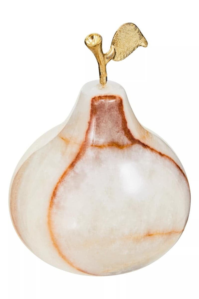 Hamilton Interiors Accessories Oleena Onyx Decorative Pear House of Isabella UK