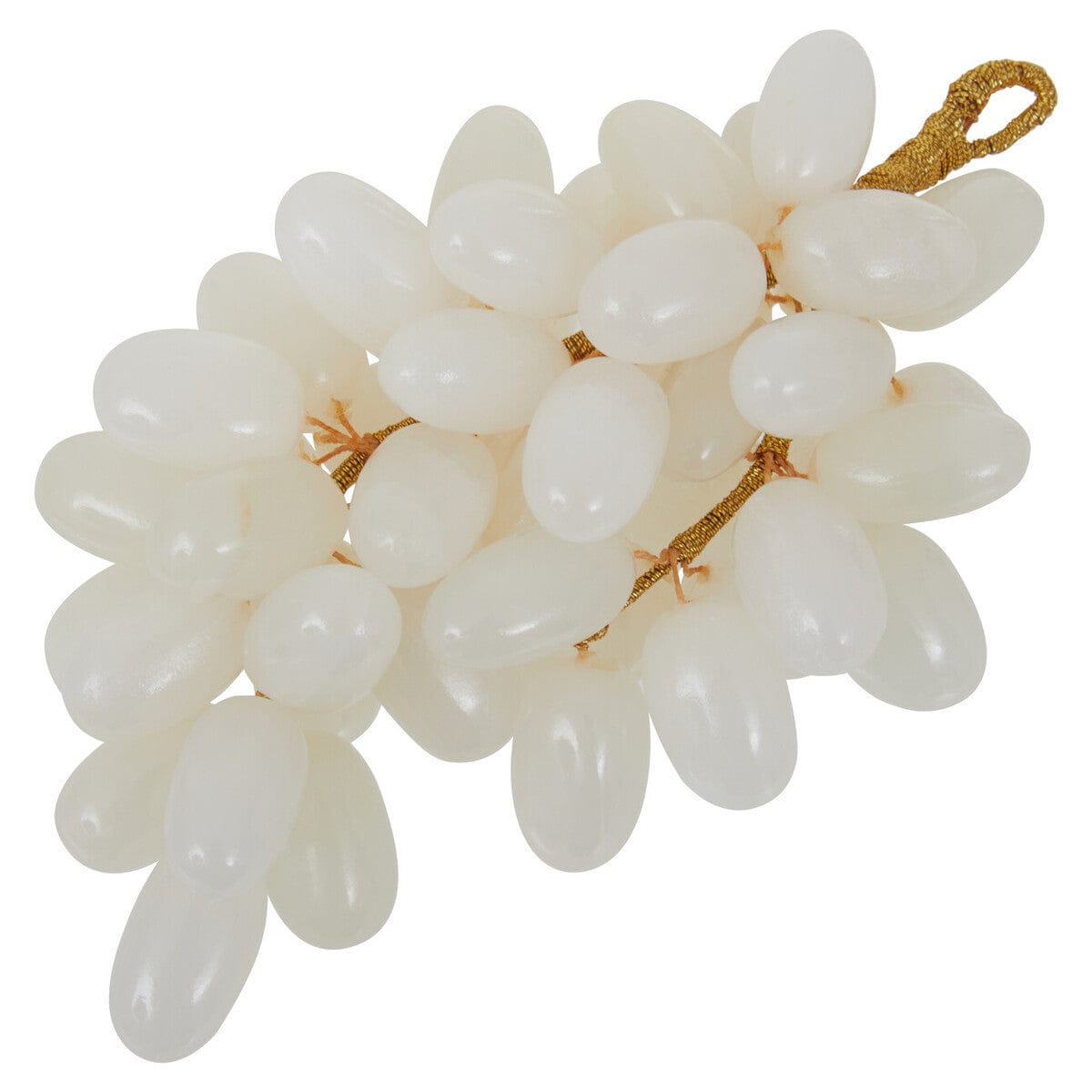 Hamilton Interiors Accessories Oleena White Onyx Decorative Grapes House of Isabella UK