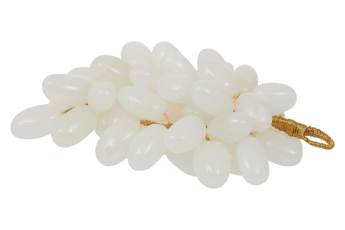 Hamilton Interiors Accessories Oleena White Onyx Decorative Grapes House of Isabella UK