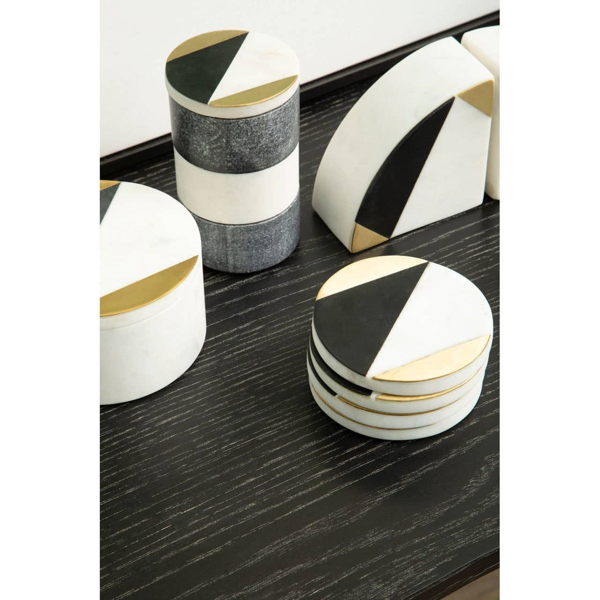 Hamilton Interiors Accessories Omari Round Trinket Box House of Isabella UK