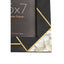 Hamilton Interiors Accessories Oriana 5In X 7In Mother of Pearl and Gold Inlay Large Photo Frame House of Isabella UK