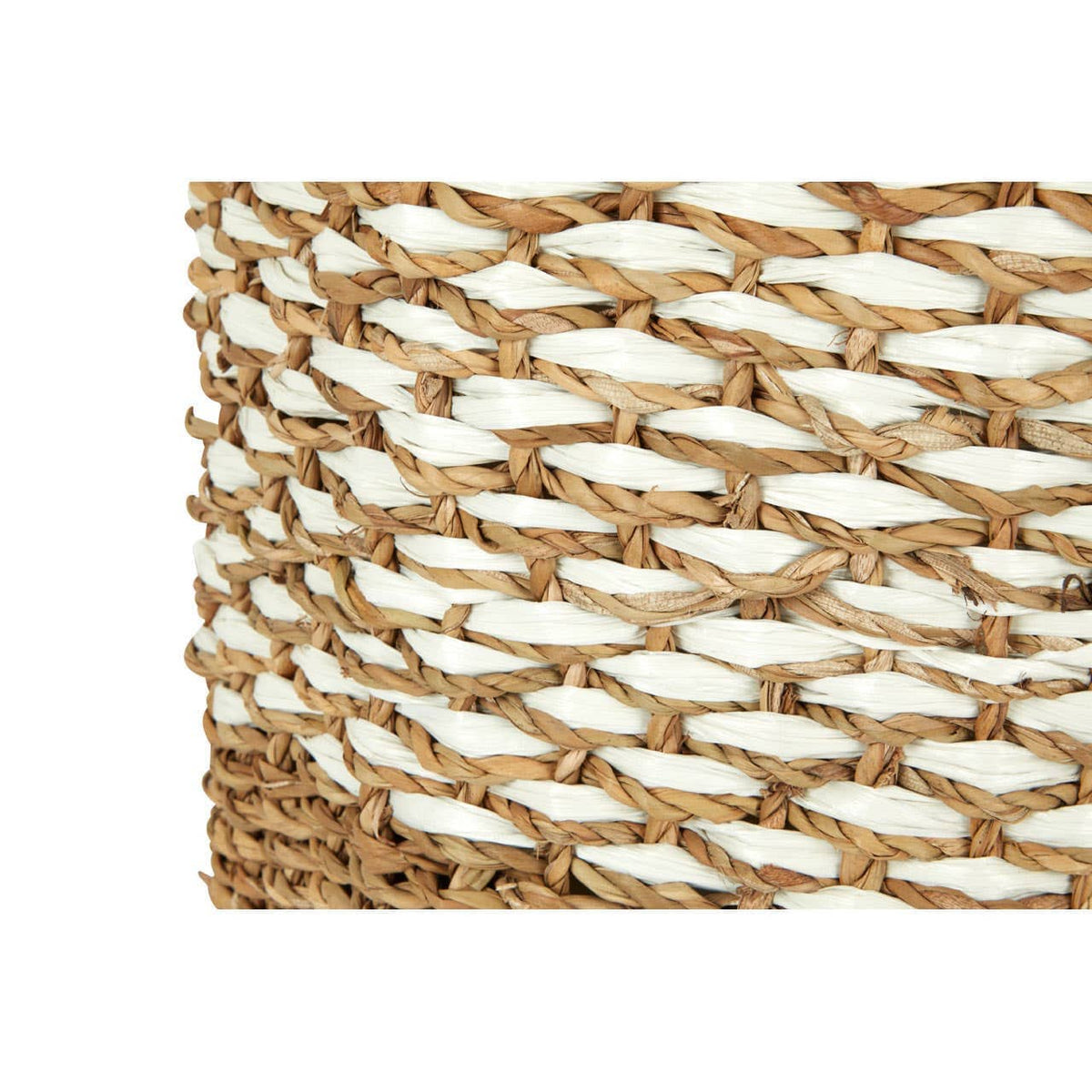 Hamilton Interiors Accessories Oval Multi Seagrass Basket with Lid House of Isabella UK