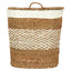 Hamilton Interiors Accessories Oval Multi Seagrass Basket with Lid House of Isabella UK