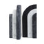 Hamilton Interiors Accessories Oxana Black and White Marble Bookends House of Isabella UK