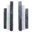 Hamilton Interiors Accessories Oxana Black and White Marble Bookends House of Isabella UK