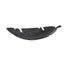 Hamilton Interiors Accessories Prato Black Finish Curved Leaf Dish House of Isabella UK