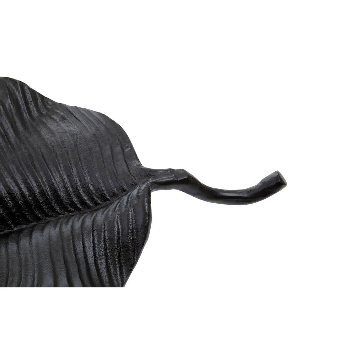 Hamilton Interiors Accessories Prato Black Finish Leaf Dish House of Isabella UK
