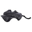 Hamilton Interiors Accessories Prato Black Finish Leaf Dish House of Isabella UK