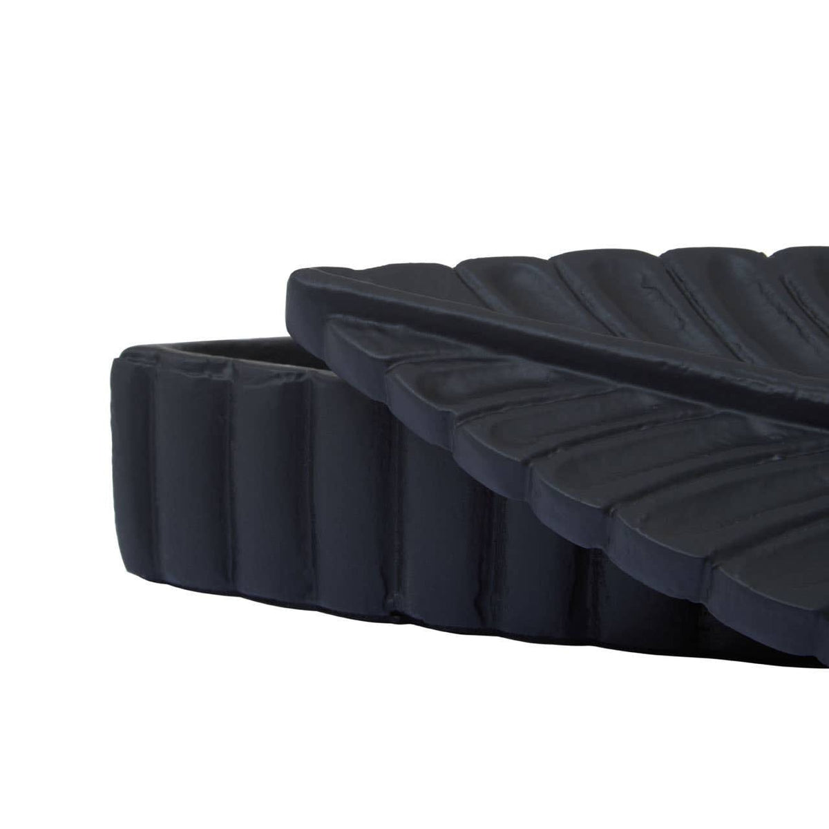 Hamilton Interiors Accessories Prato Black Finish Plume Box House of Isabella UK
