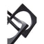 Hamilton Interiors Accessories Prato Black Finish Square Knot Sculpture House of Isabella UK