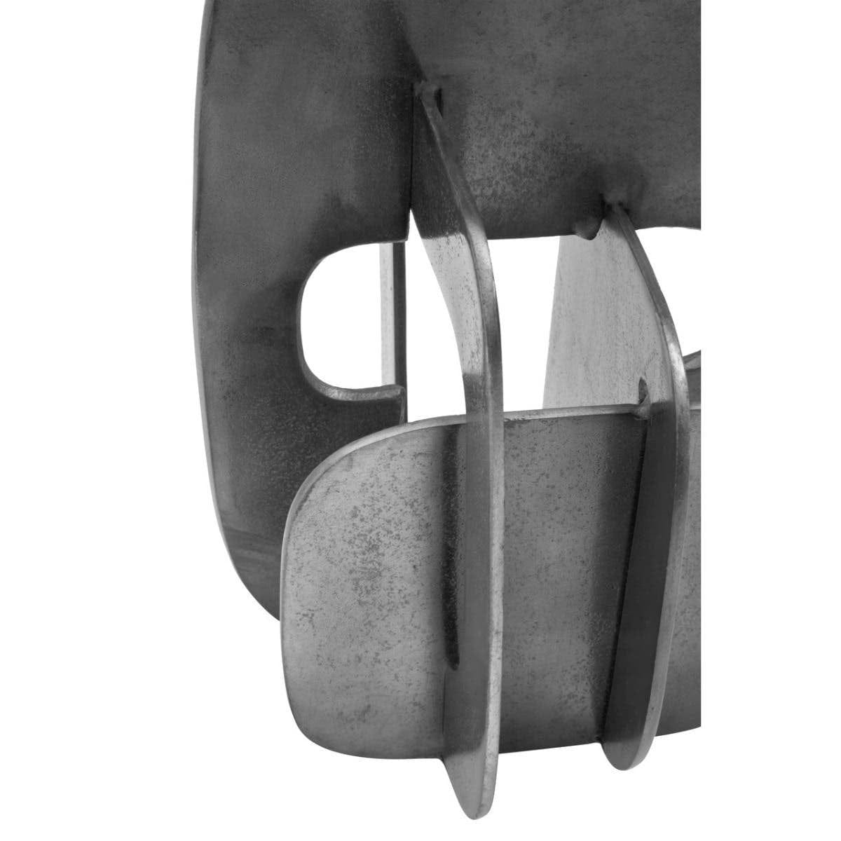 Hamilton Interiors Accessories Prato Black Nickel Abstract Sculpture House of Isabella UK