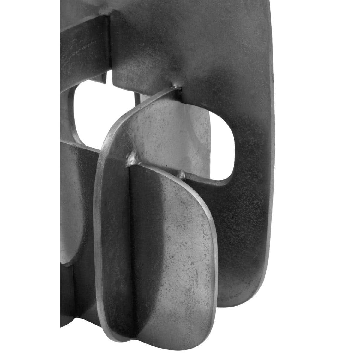 Hamilton Interiors Accessories Prato Black Nickel Abstract Sculpture House of Isabella UK