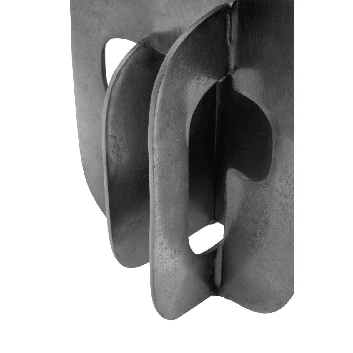 Hamilton Interiors Accessories Prato Black Nickel Abstract Sculpture House of Isabella UK
