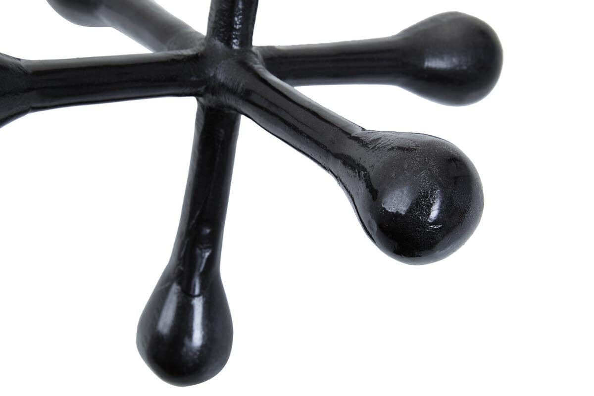 Hamilton Interiors Accessories Prato Black Nickel Finish Jack Sculpture House of Isabella UK