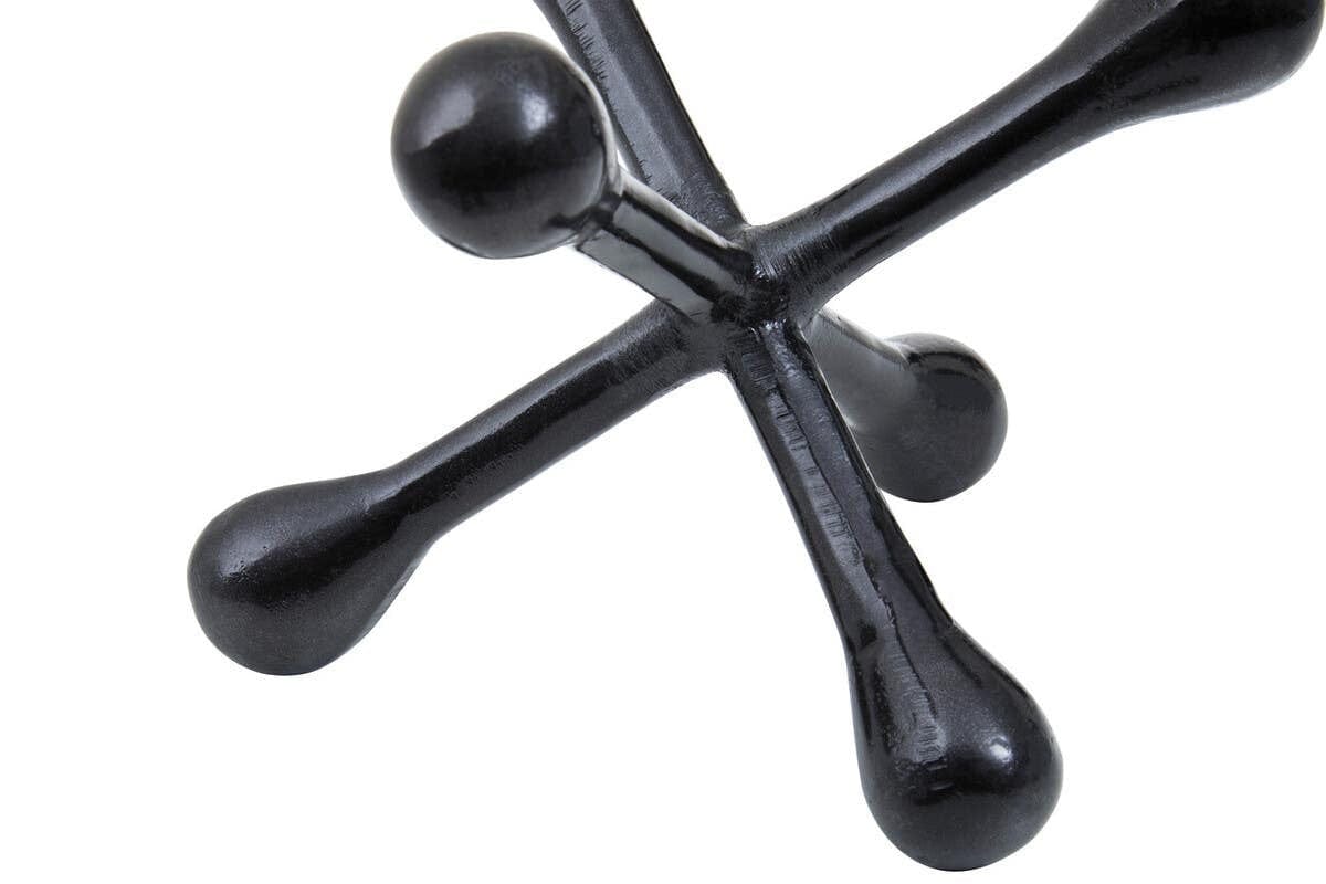 Hamilton Interiors Accessories Prato Black Nickel Finish Jack Sculpture House of Isabella UK