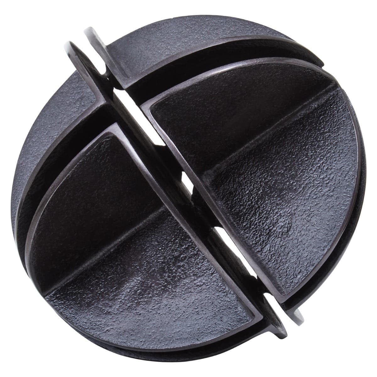 Hamilton Interiors Accessories Prato Black Nickel Finish Sculpture House of Isabella UK