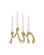 Hamilton Interiors Accessories Prato Four Light Gold Candle Holder House of Isabella UK