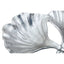 Hamilton Interiors Accessories Prato Ginkgo Silver Finish Dish House of Isabella UK