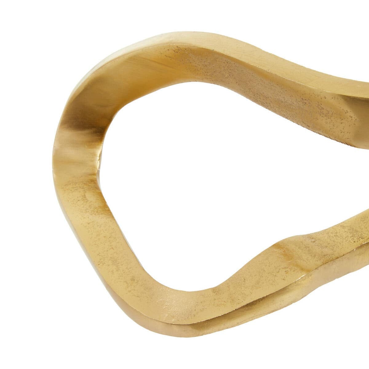Hamilton Interiors Accessories Prato Gold Finish Abstract Knot Sculpture House of Isabella UK