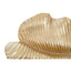 Hamilton Interiors Accessories Prato Gold Finish Aluminium Leaf Dish House of Isabella UK