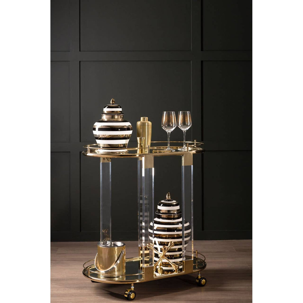 Hamilton Interiors Accessories Prato Gold Finish Jack Sculpture House of Isabella UK