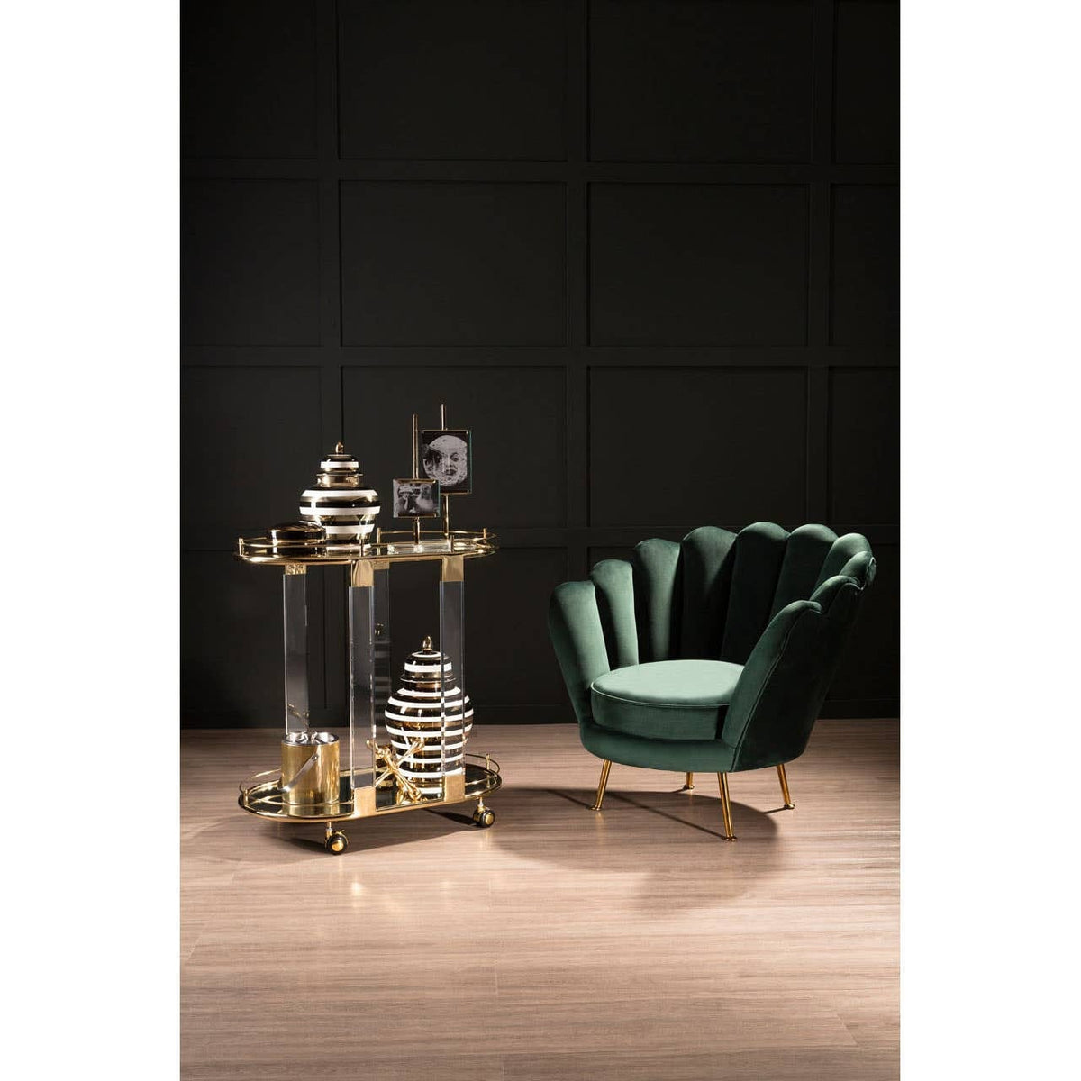 Hamilton Interiors Accessories Prato Gold Finish Jack Sculpture House of Isabella UK
