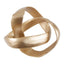 Hamilton Interiors Accessories Prato Gold Finish Knot Sculpture House of Isabella UK