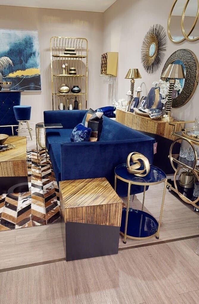 Hamilton Interiors Accessories Prato Gold Finish Knot Sculpture House of Isabella UK