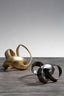 Hamilton Interiors Accessories Prato Gold Finish Knot Sculpture House of Isabella UK