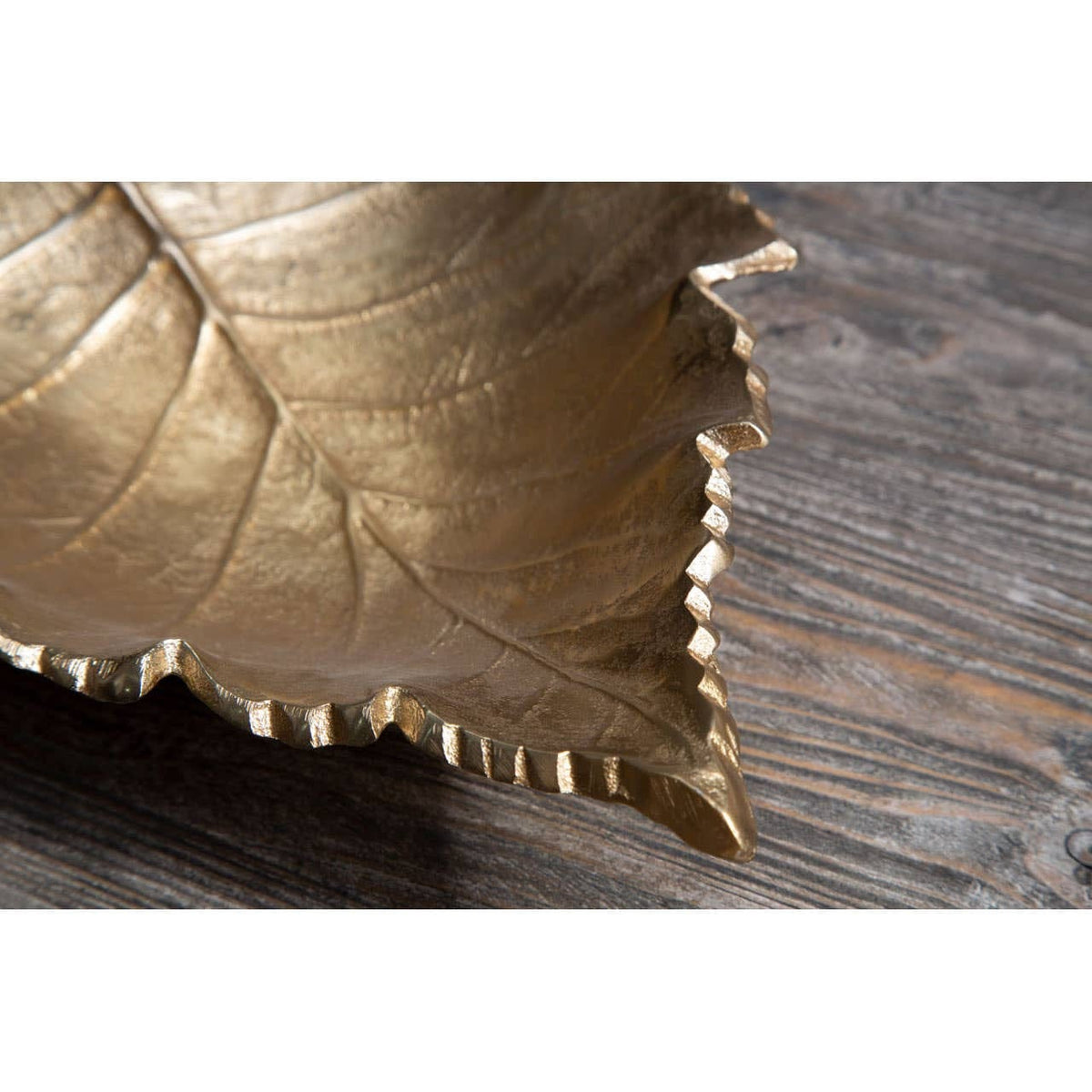 Hamilton Interiors Accessories Prato Gold Finish Leaf Dish House of Isabella UK