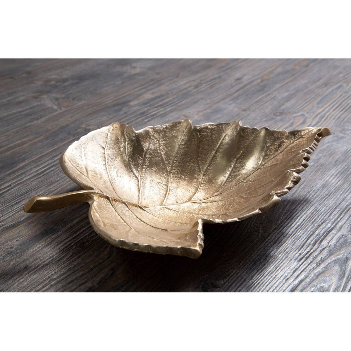Hamilton Interiors Accessories Prato Gold Finish Leaf Dish House of Isabella UK