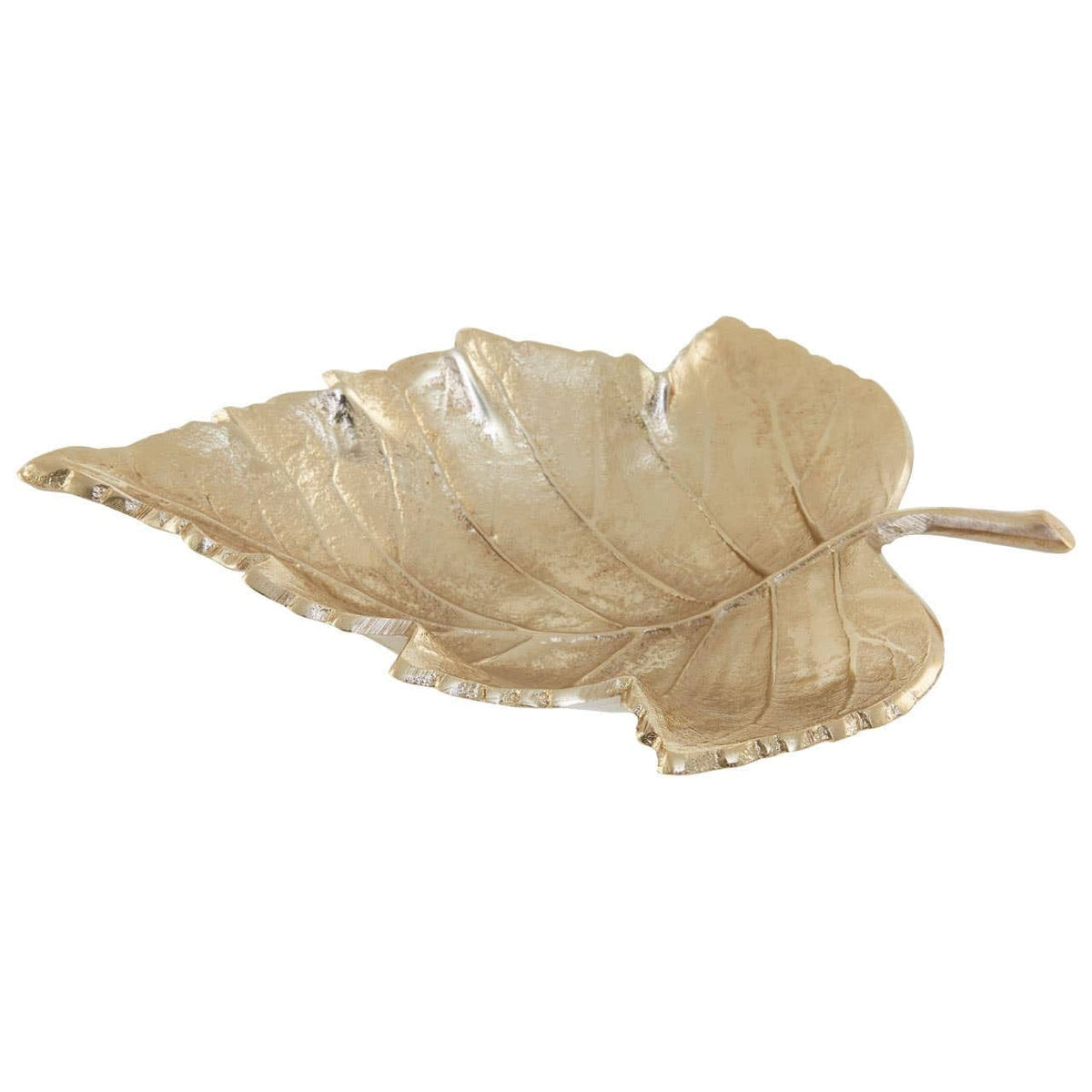 Hamilton Interiors Accessories Prato Gold Finish Leaf Dish House of Isabella UK
