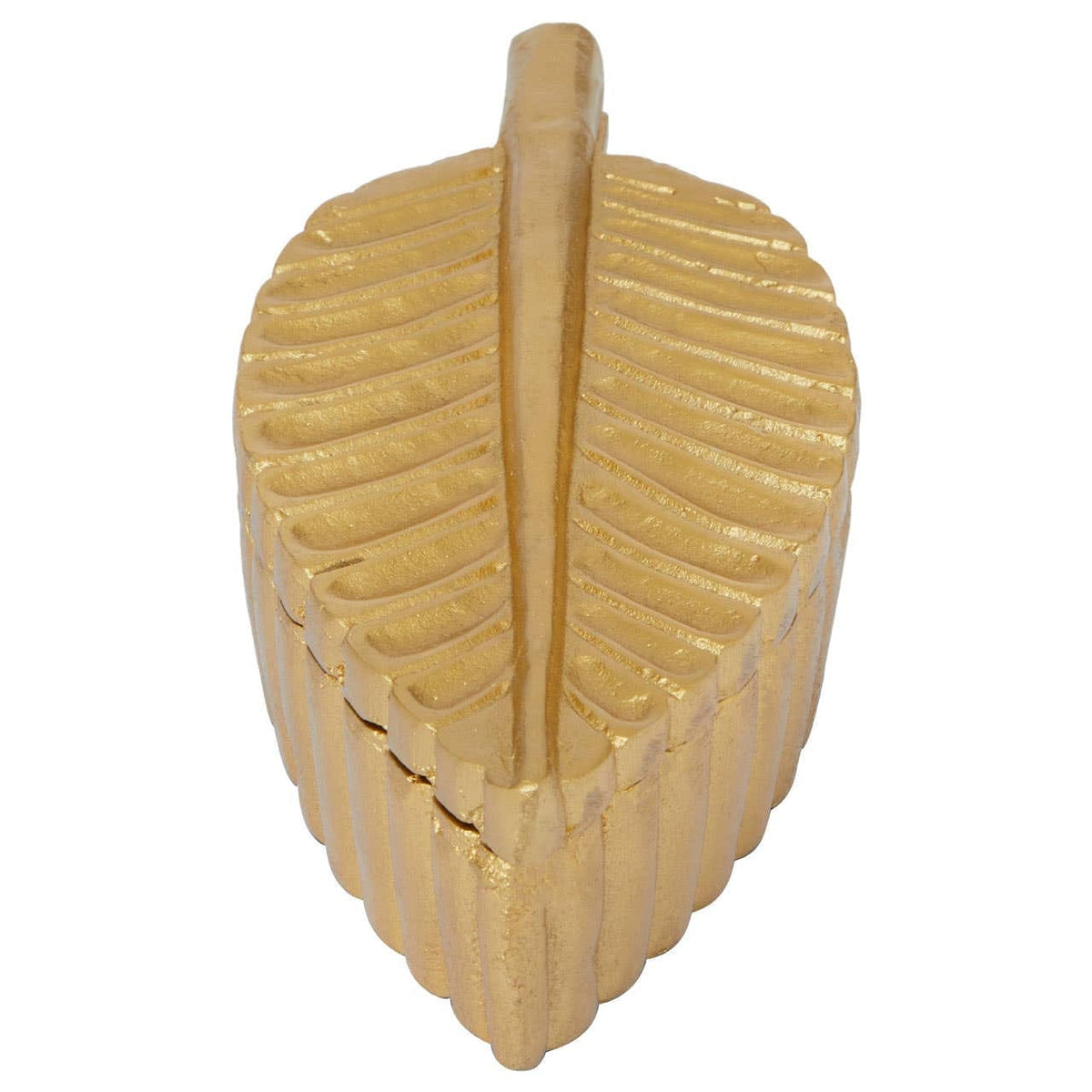 Hamilton Interiors Accessories Prato Gold Finish Plume Box House of Isabella UK