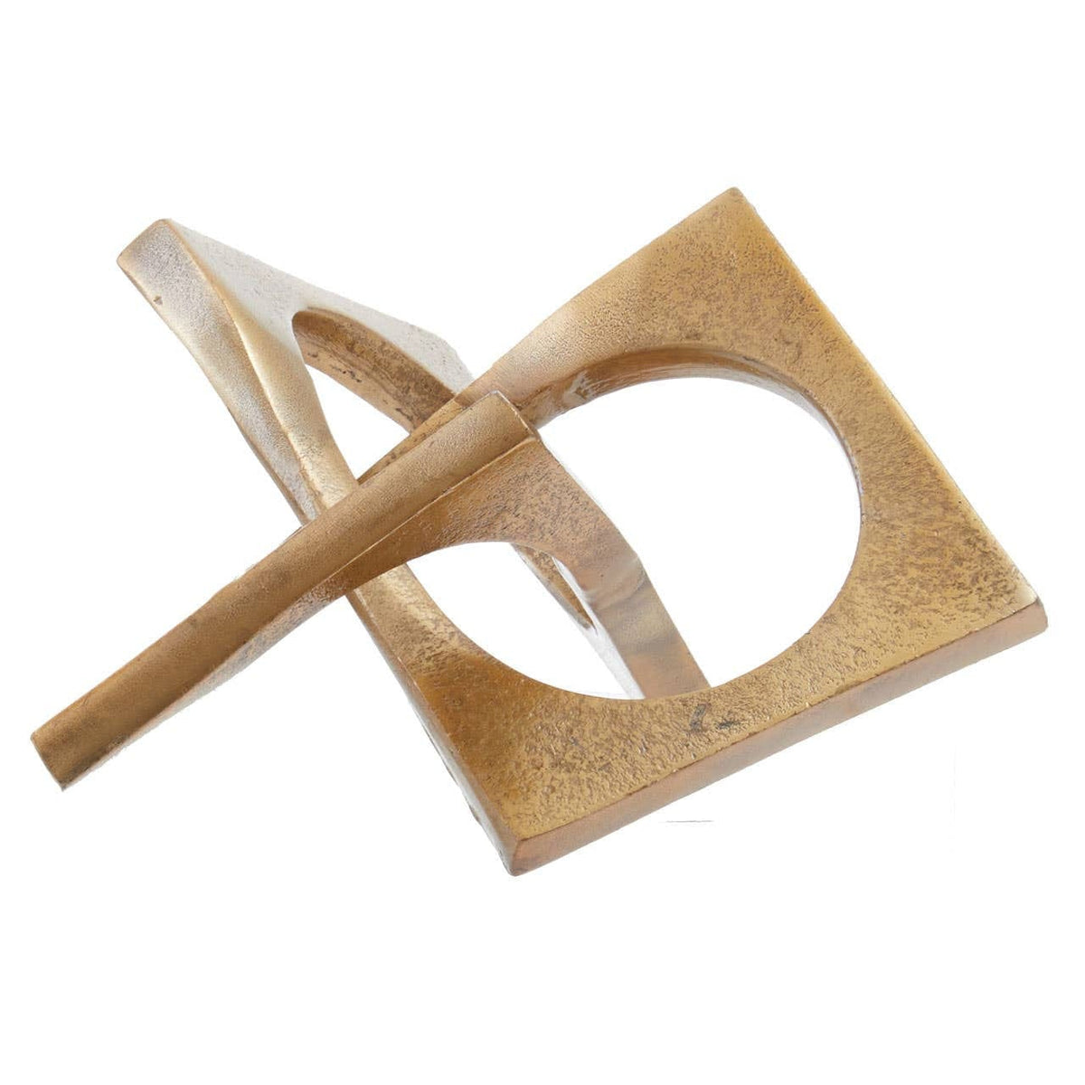 Hamilton Interiors Accessories Prato Gold Finish Sculpture House of Isabella UK