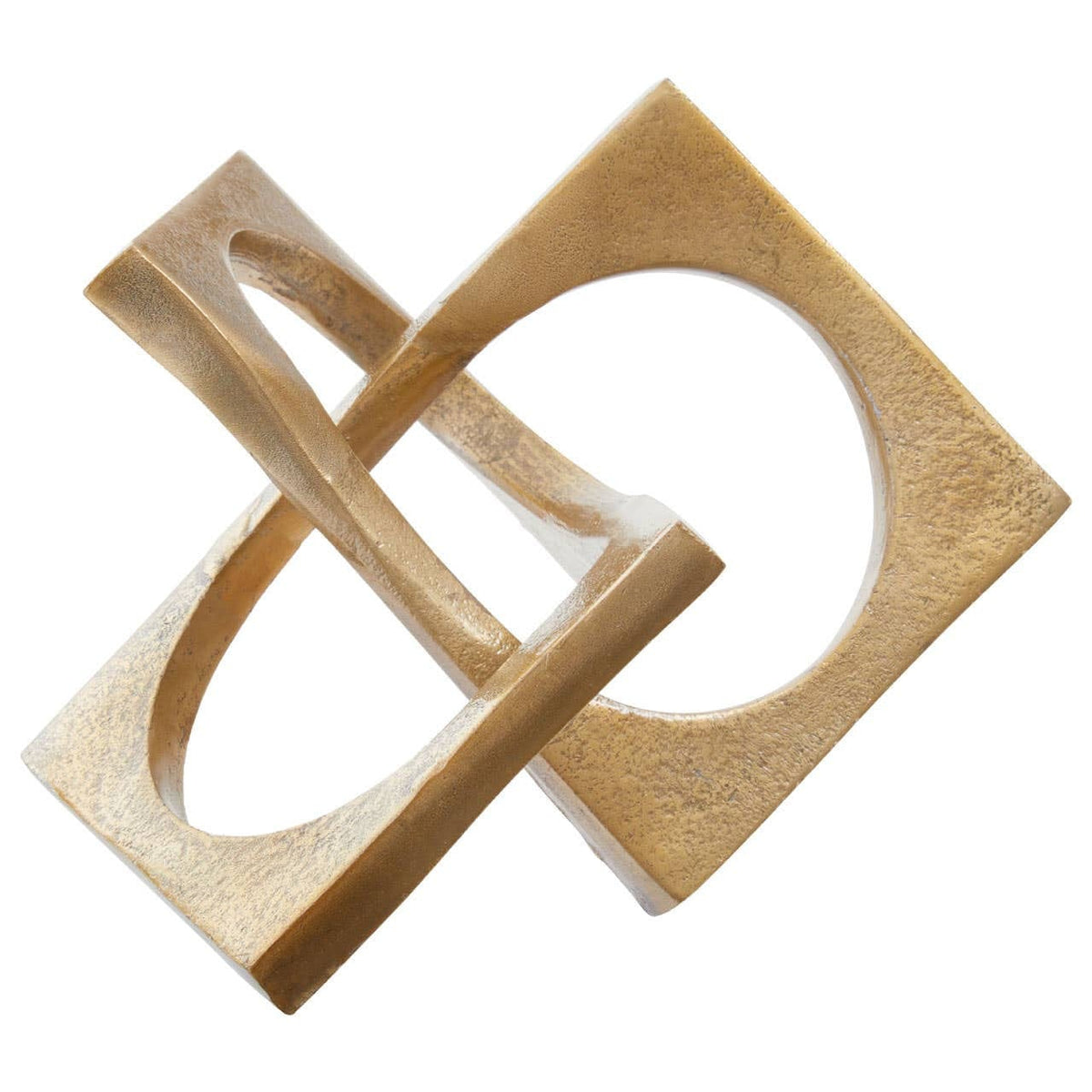 Hamilton Interiors Accessories Prato Gold Finish Sculpture House of Isabella UK