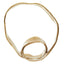Hamilton Interiors Accessories Prato Gold Finish Twist Sculpture House of Isabella UK