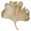 Hamilton Interiors Accessories Prato Large Antique Gold Finish Ginkgo Dish House of Isabella UK