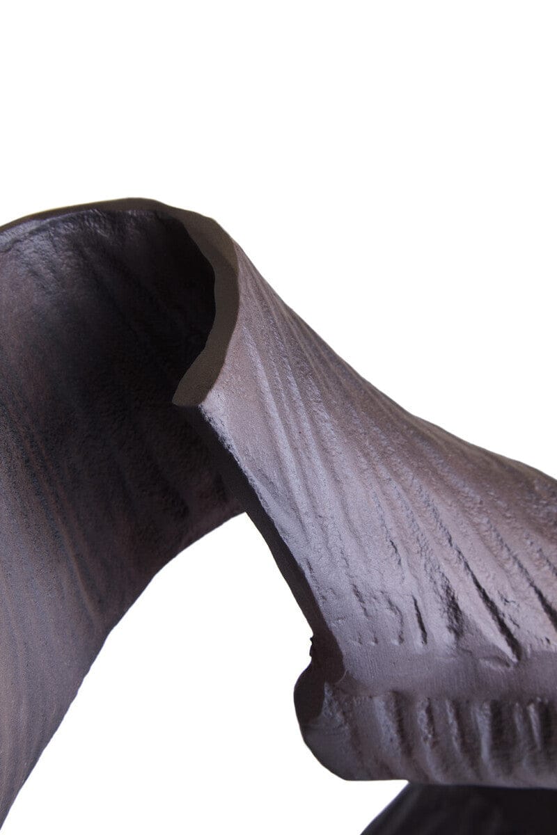 Hamilton Interiors Accessories Prato Large Brown Abstract Swirl Sculpture House of Isabella UK